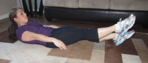 Friday Fitness Challenge: Laying Leg Flutters for Tightened Core