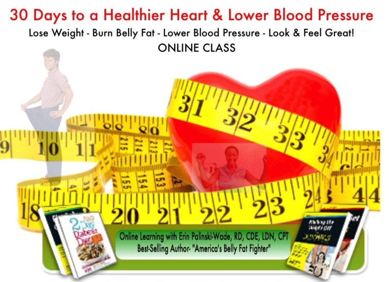 Announcing my E-Learning Nutrition Course: 30 Days to a Healthier Heart & Lower Blood Pressure