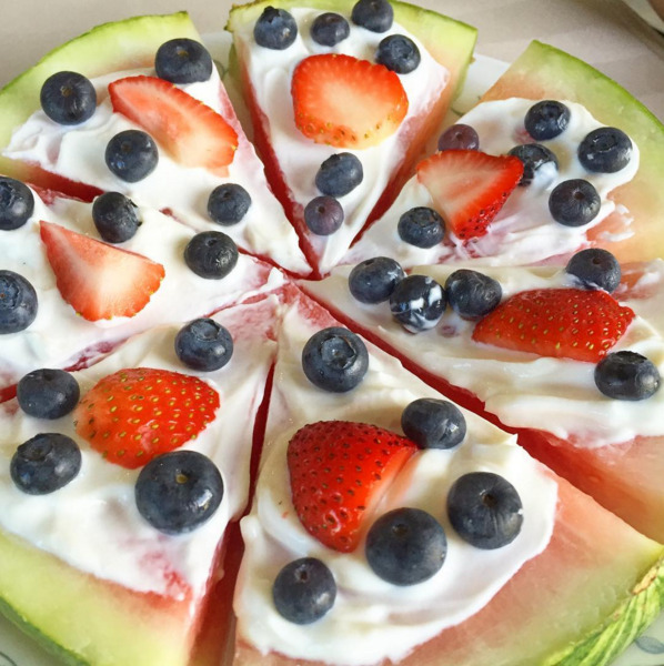 Frosted Watermelon Pizza the Whole Family Will Love