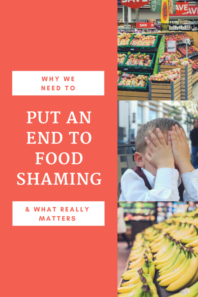 Why we need to put an end to food shaming each other