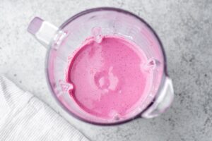 Berry smoothie in a blender