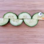 Vegetable Art Cucumber Snack