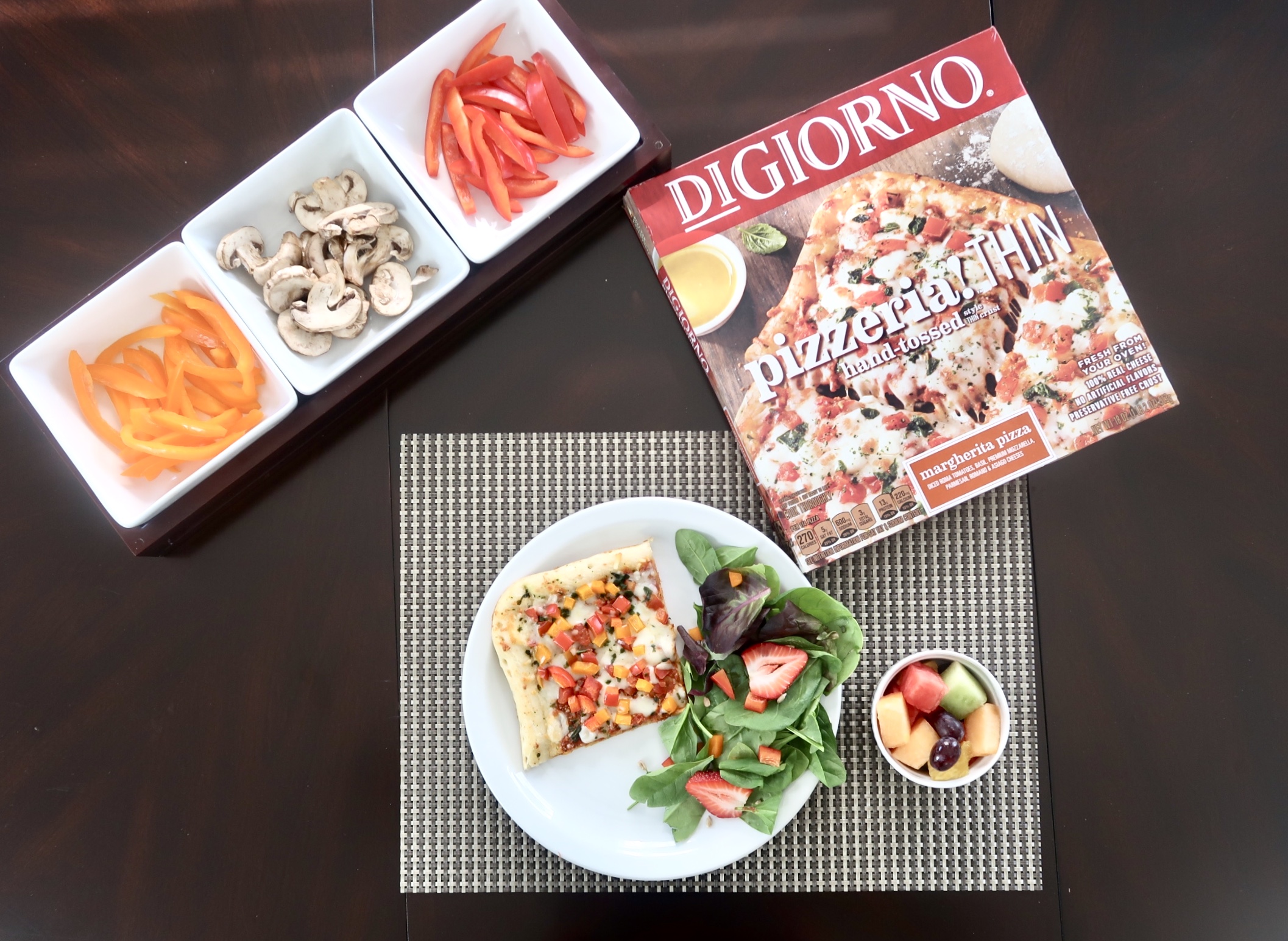 Host a healthy family pizza night
