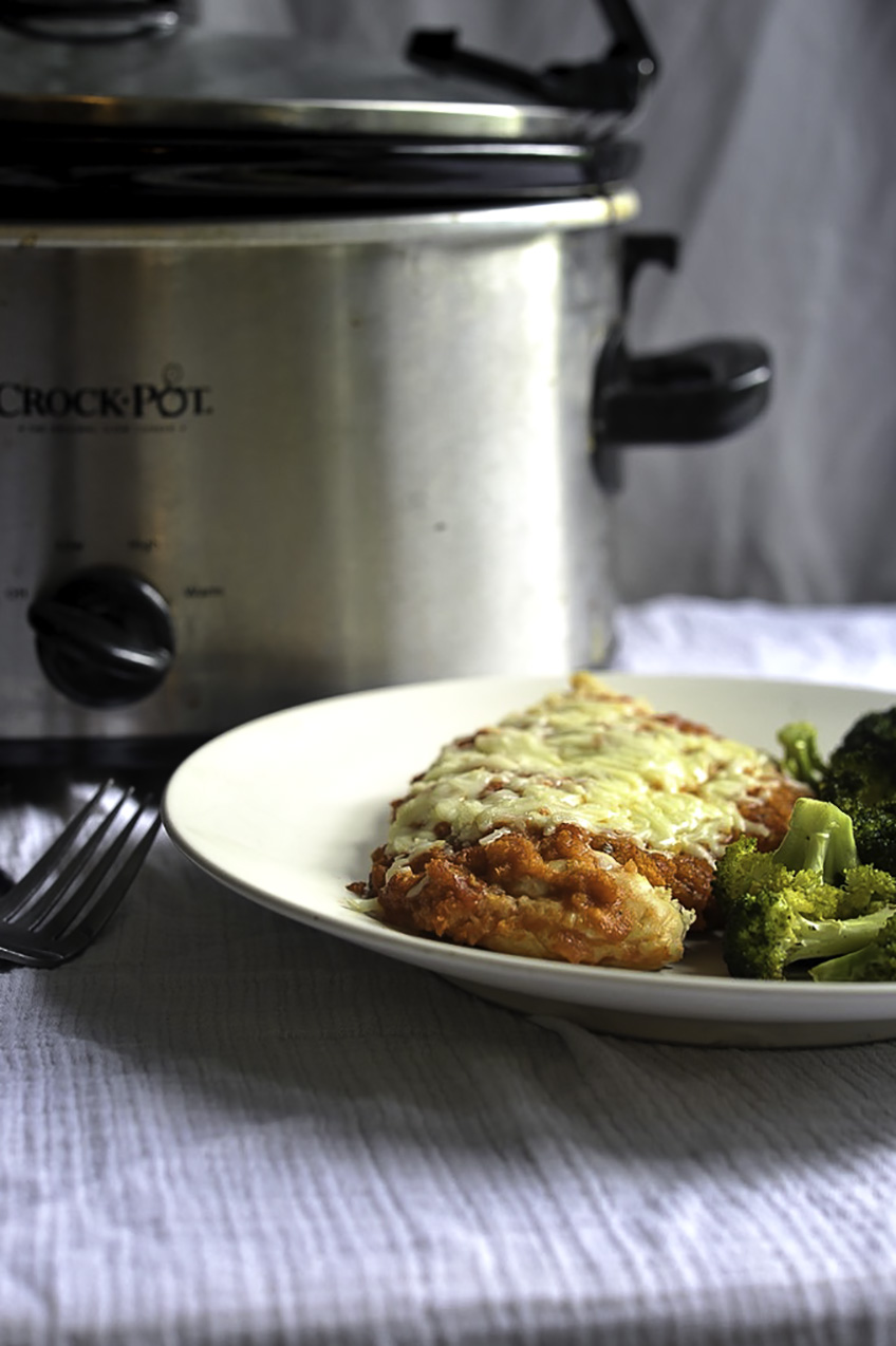 Slow cooker chicken parm recipe
