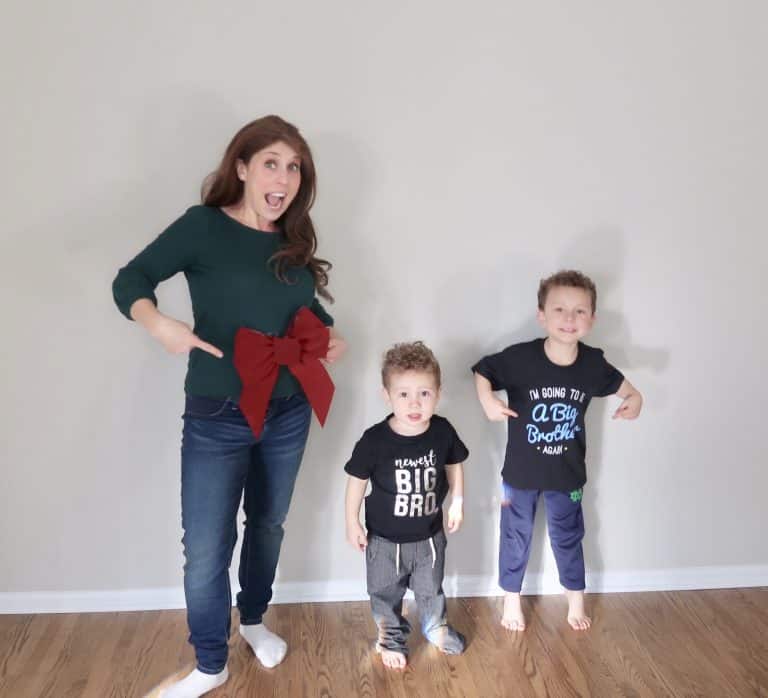 Pregnancy announcement for baby number 3 big brothers announce pregnancy