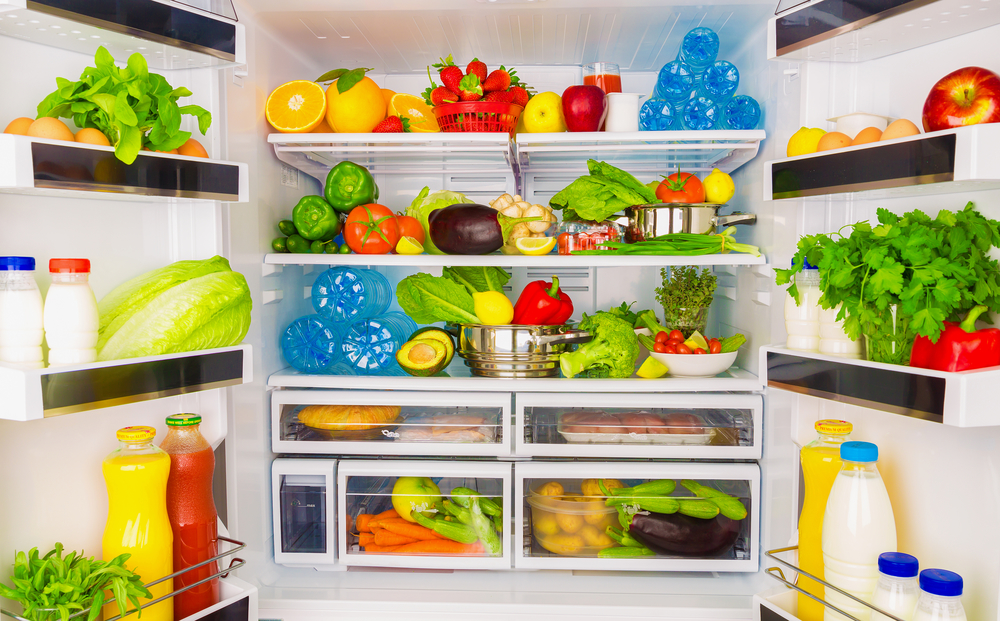 organize your refrigerator to lose weight without dieting or exercise