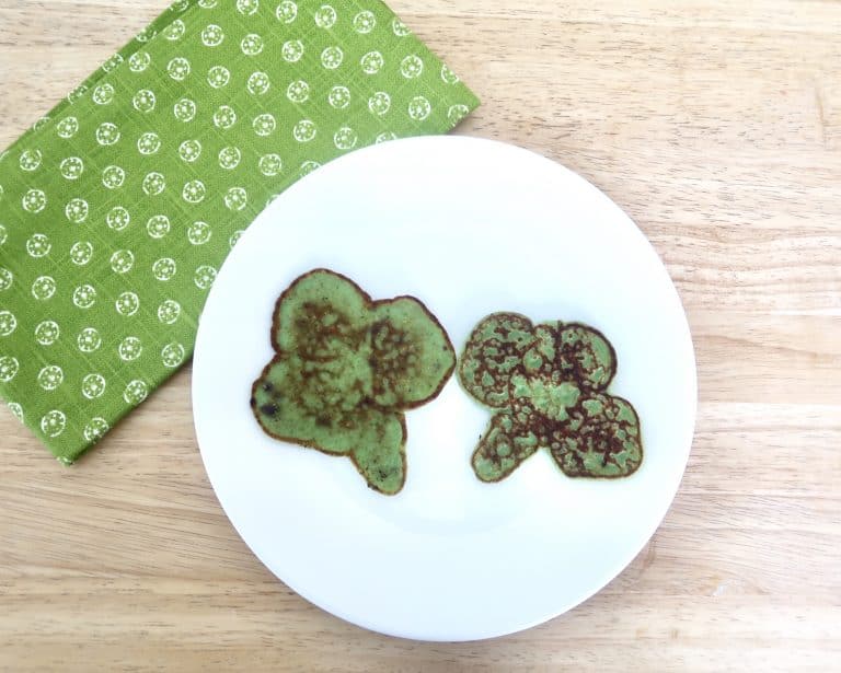 How to Make Green Shamrock Protein Pancakes