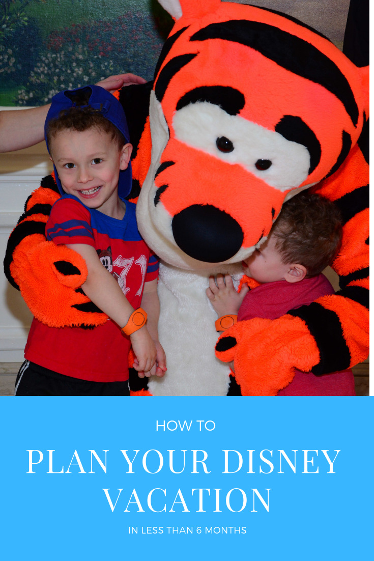 How to Plan a disney vacation in under 6 months