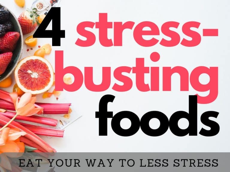 4 stress-busting foods eat your way to less stress. Eating specific foods with specific nutrients helps you reduce stress.
