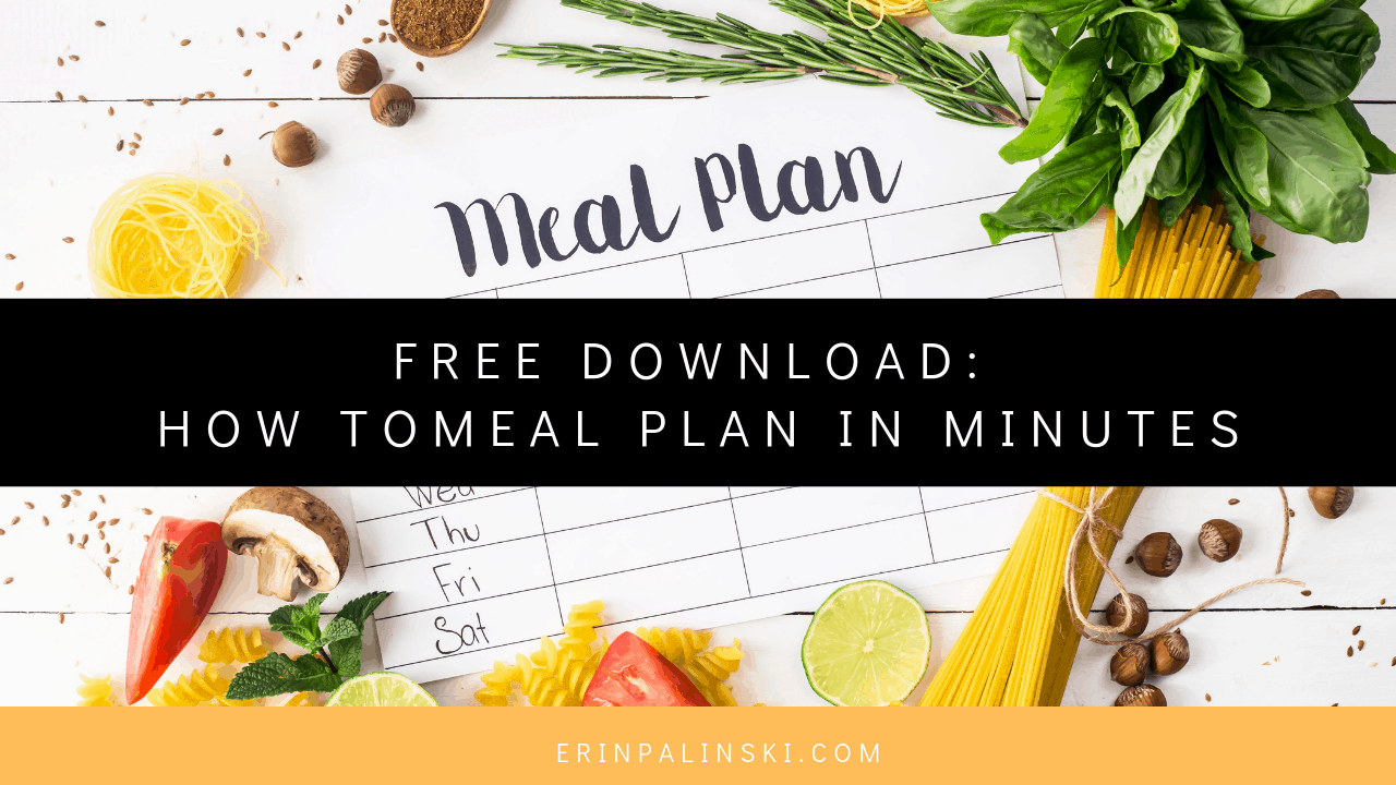 easy meal planning tips how to meal plan for the week in minutes