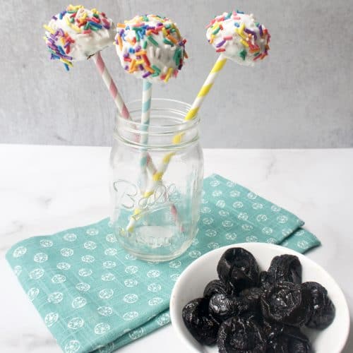 no sugar added cake pop recipe with prunes
