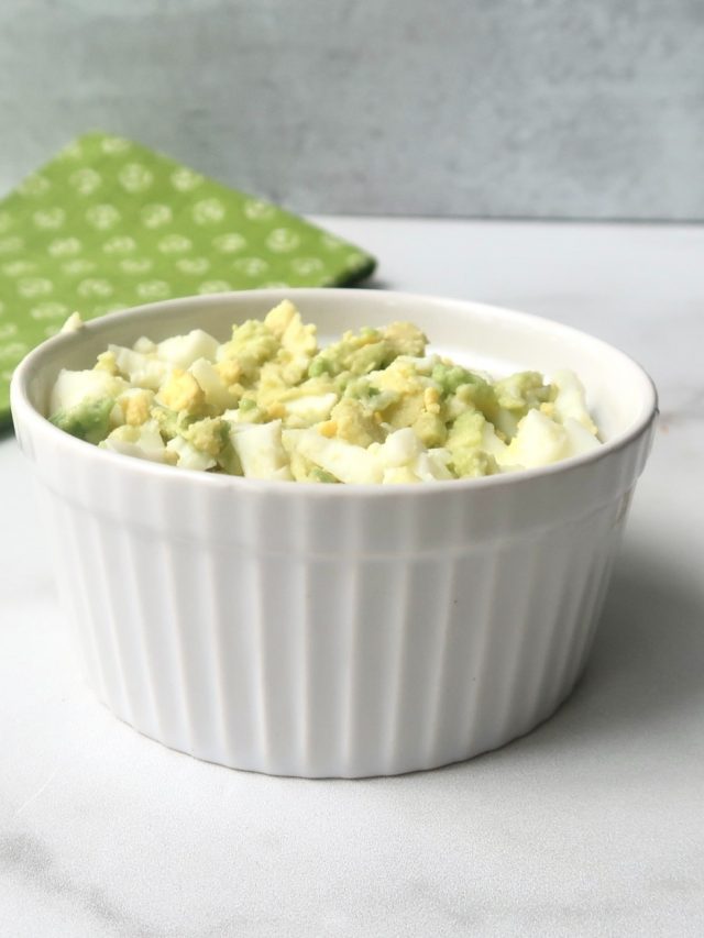 Avocado Egg Salad Recipe for Baby