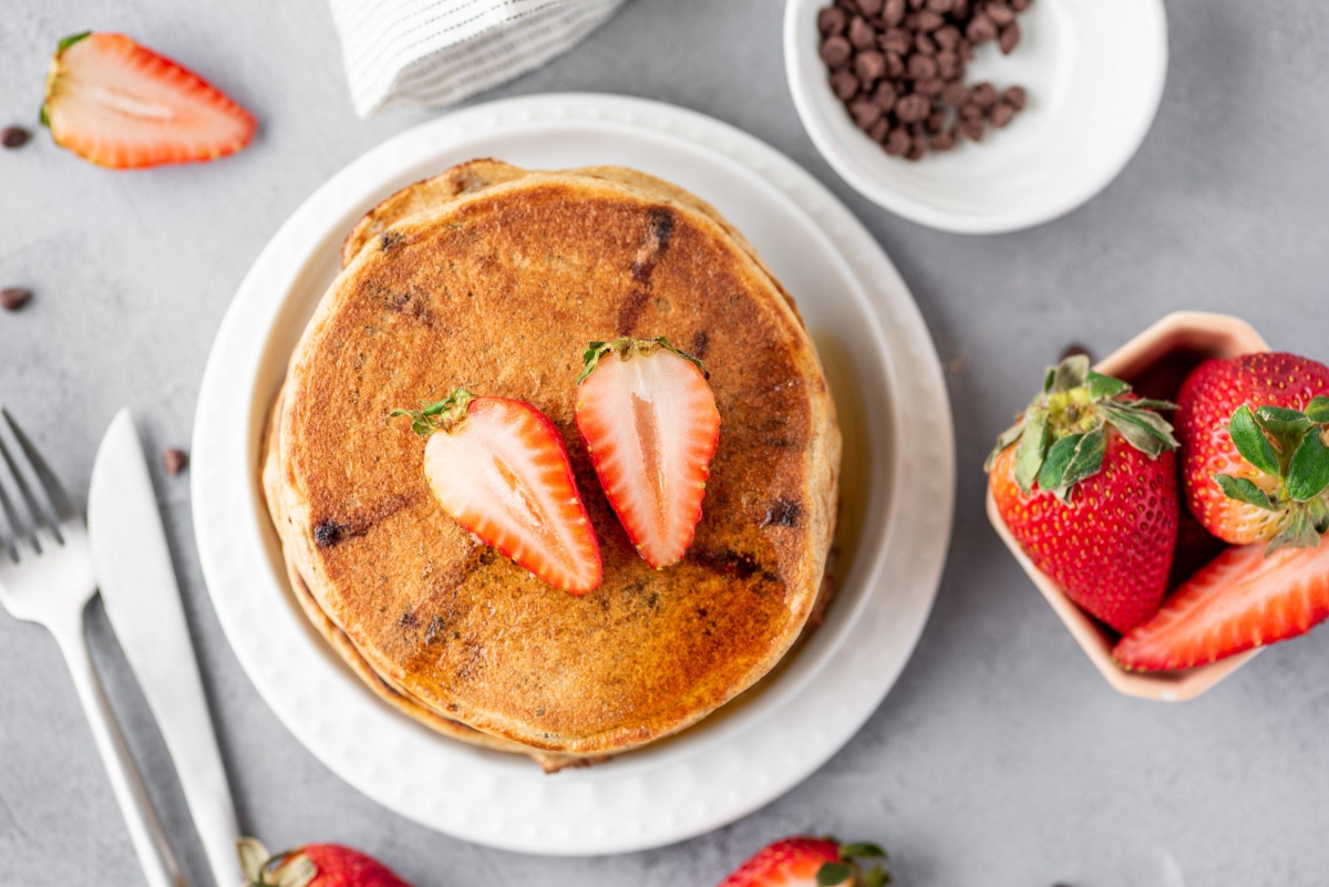 Healthy Greek Yogurt Pancakes