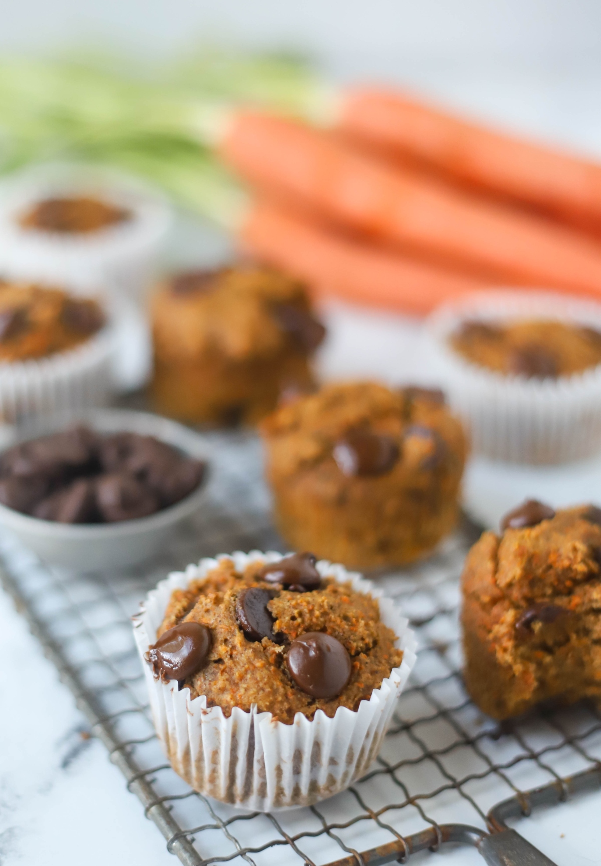 The Most Delicious Banana Carrot Muffins EVER! - Erin Palinski-Wade