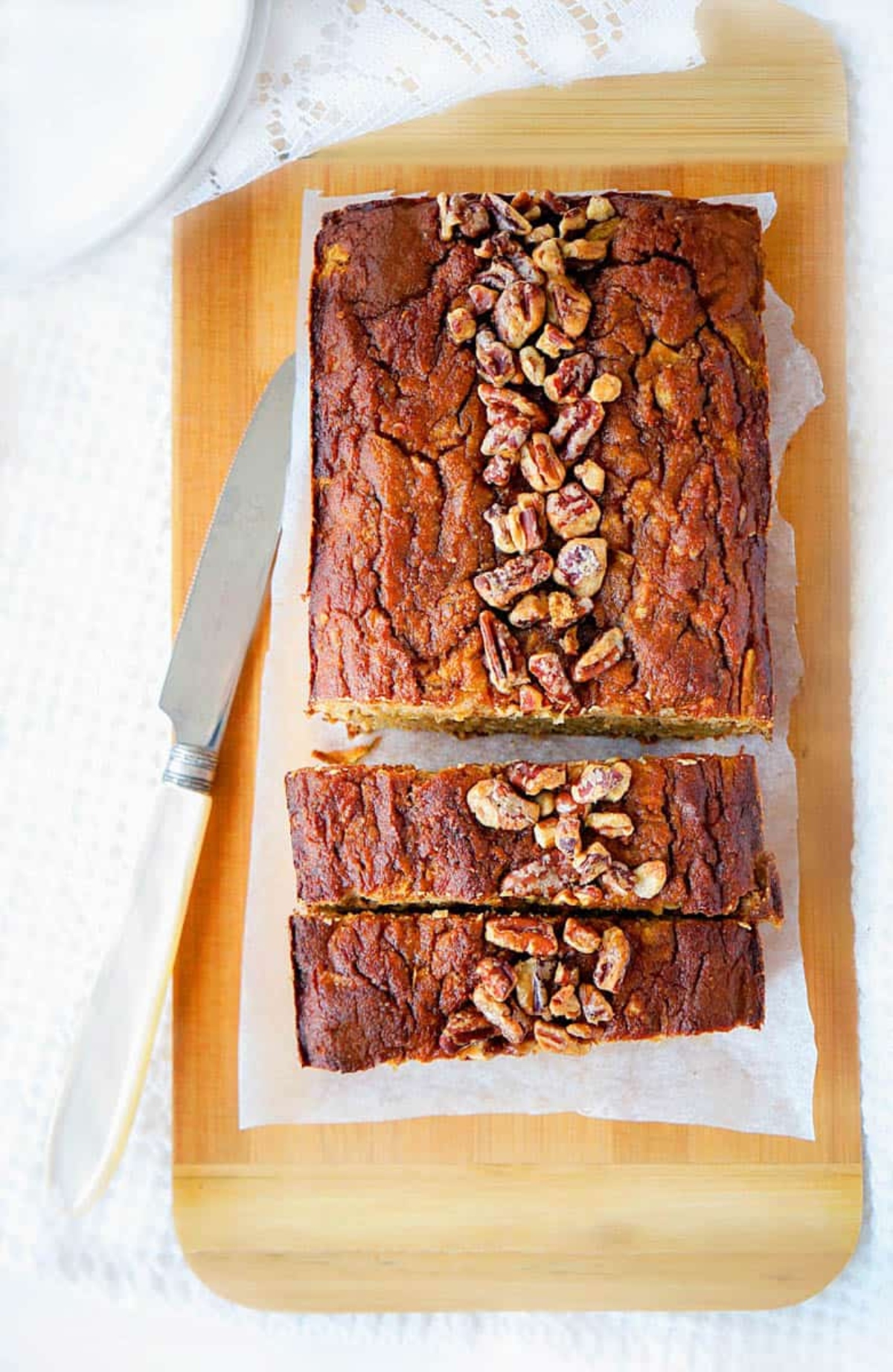 Healthy pumpkin bread