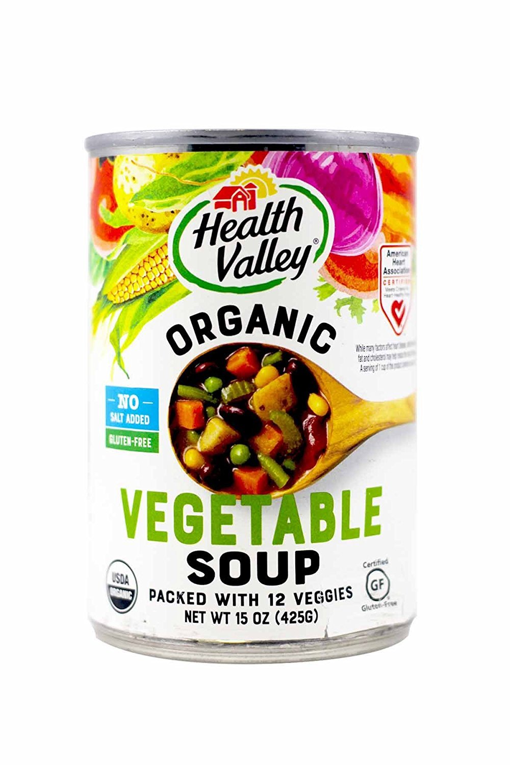 Health Valley Organic Vegetable Soup - No Salt Added