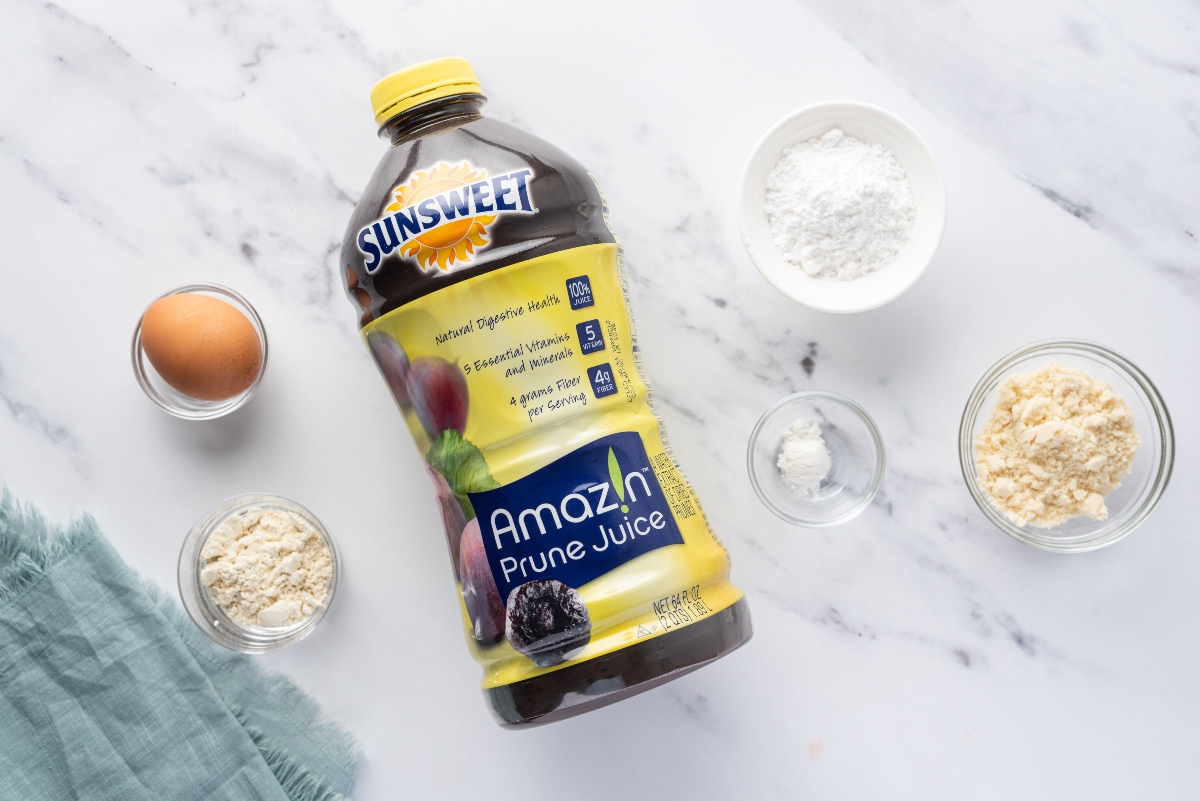 Ingredients for Blondie mug cake