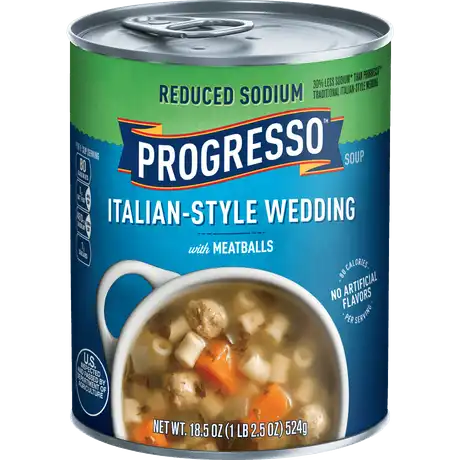 Progresso Reduced Sodium Italian-Style Wedding with Meatballs