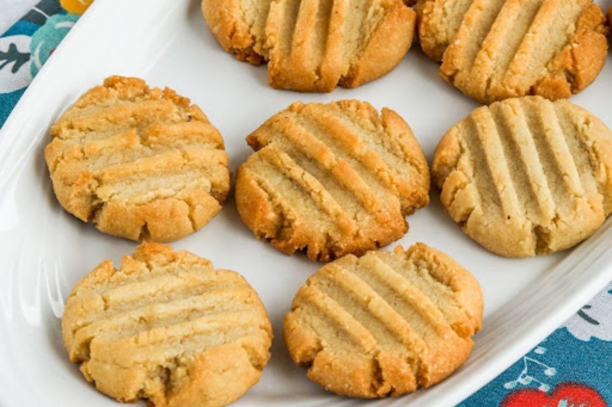 Almond flour shortbread cookies