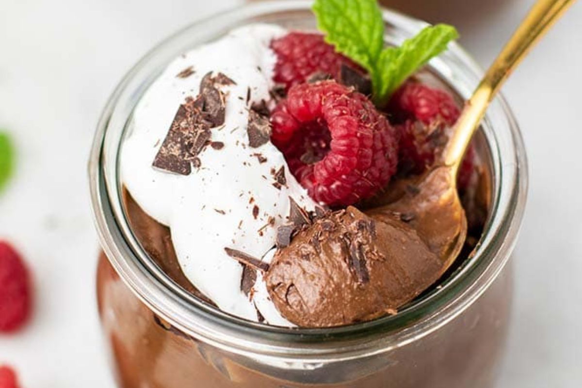 Diabetes friendly vegan chocolate pudding
