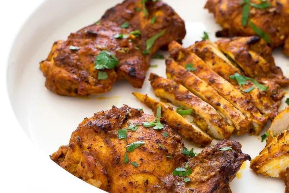 Low carb chicken schwarma