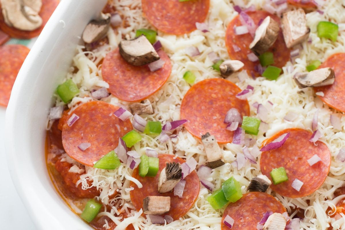 Keto chicken pasta bake- diabetes friendly chicken recipe