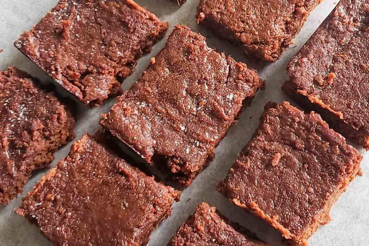 Diabetes friendly vegan sweet potato brownies