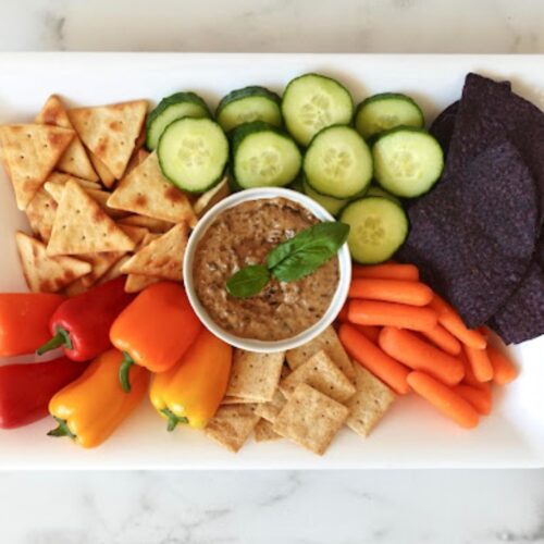 Plummus with vegetables