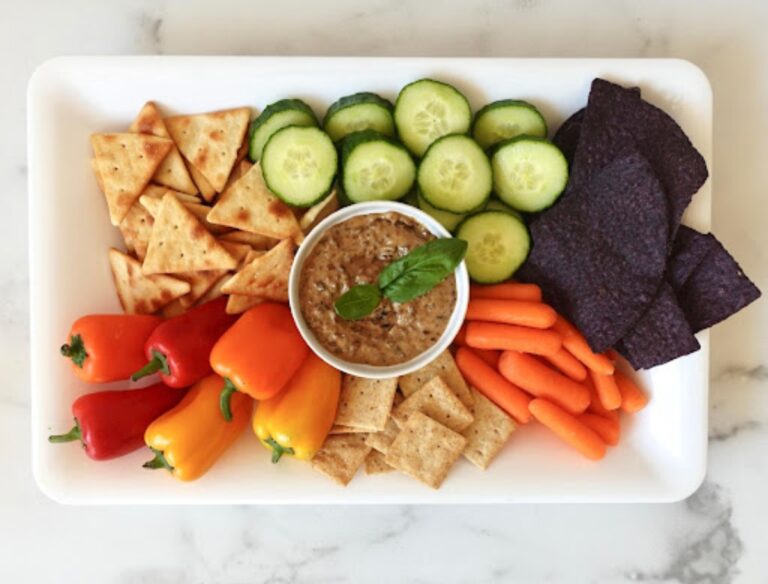 Plummus with vegetables