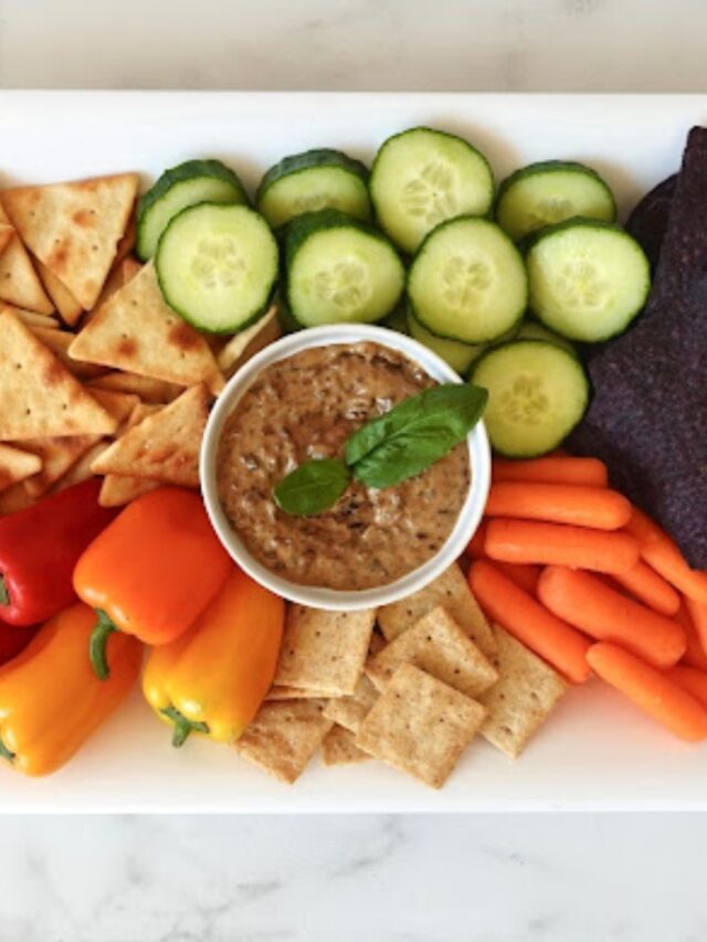 Plummus with vegetables