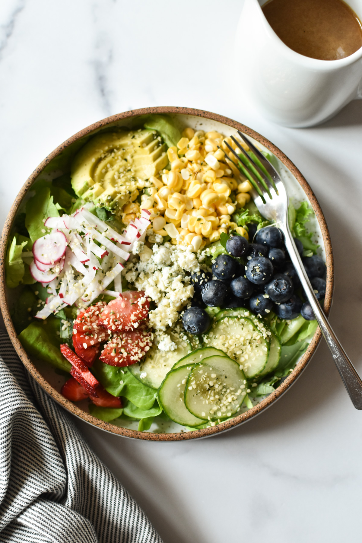 Farmers market salad
