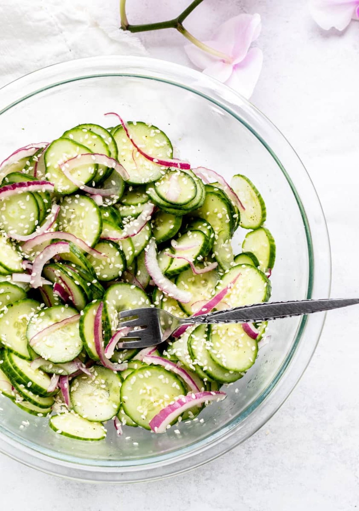 Asian cucumber salad