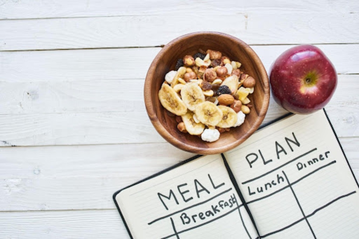 Meal plan and healthy snacks