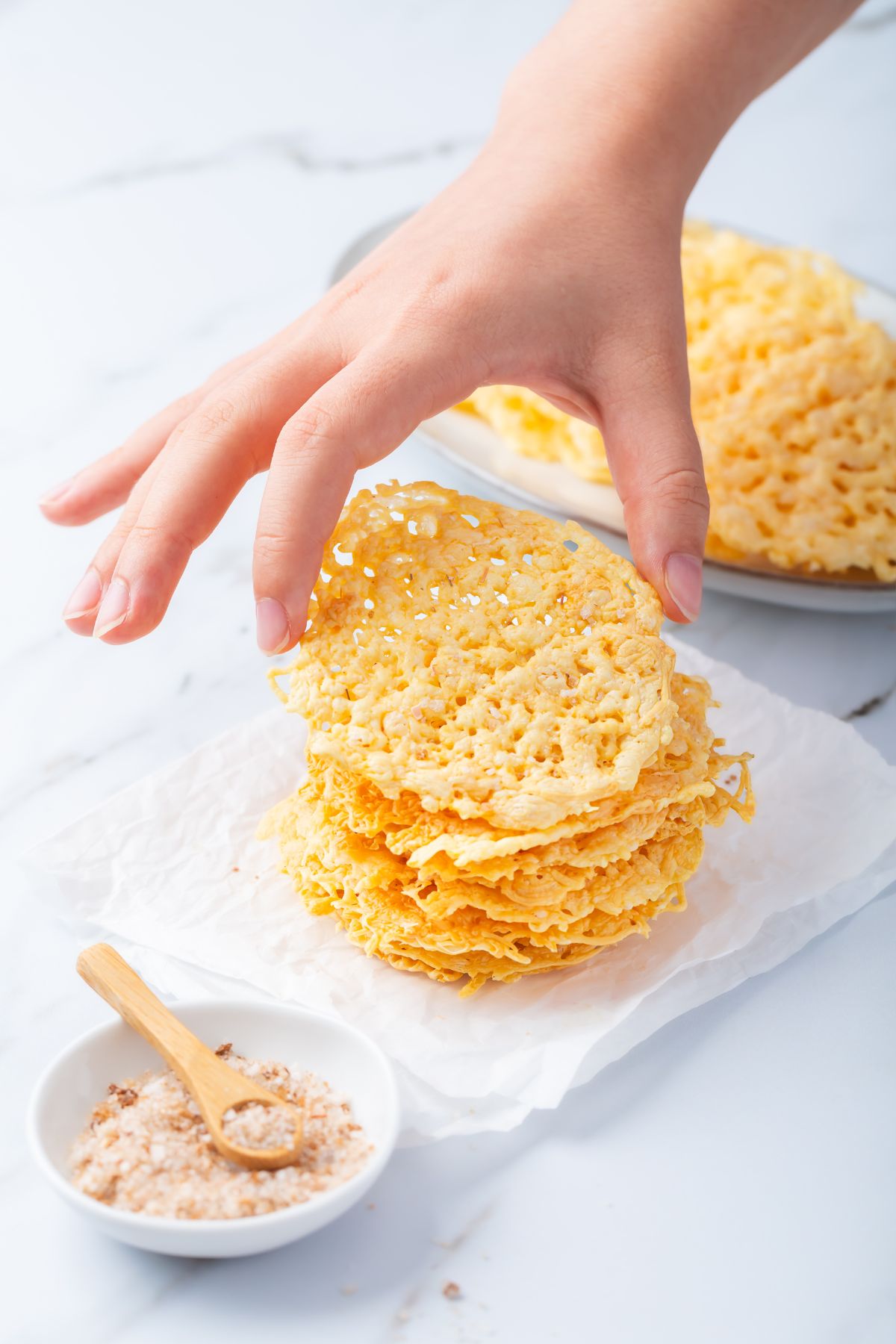 Making low carb chips