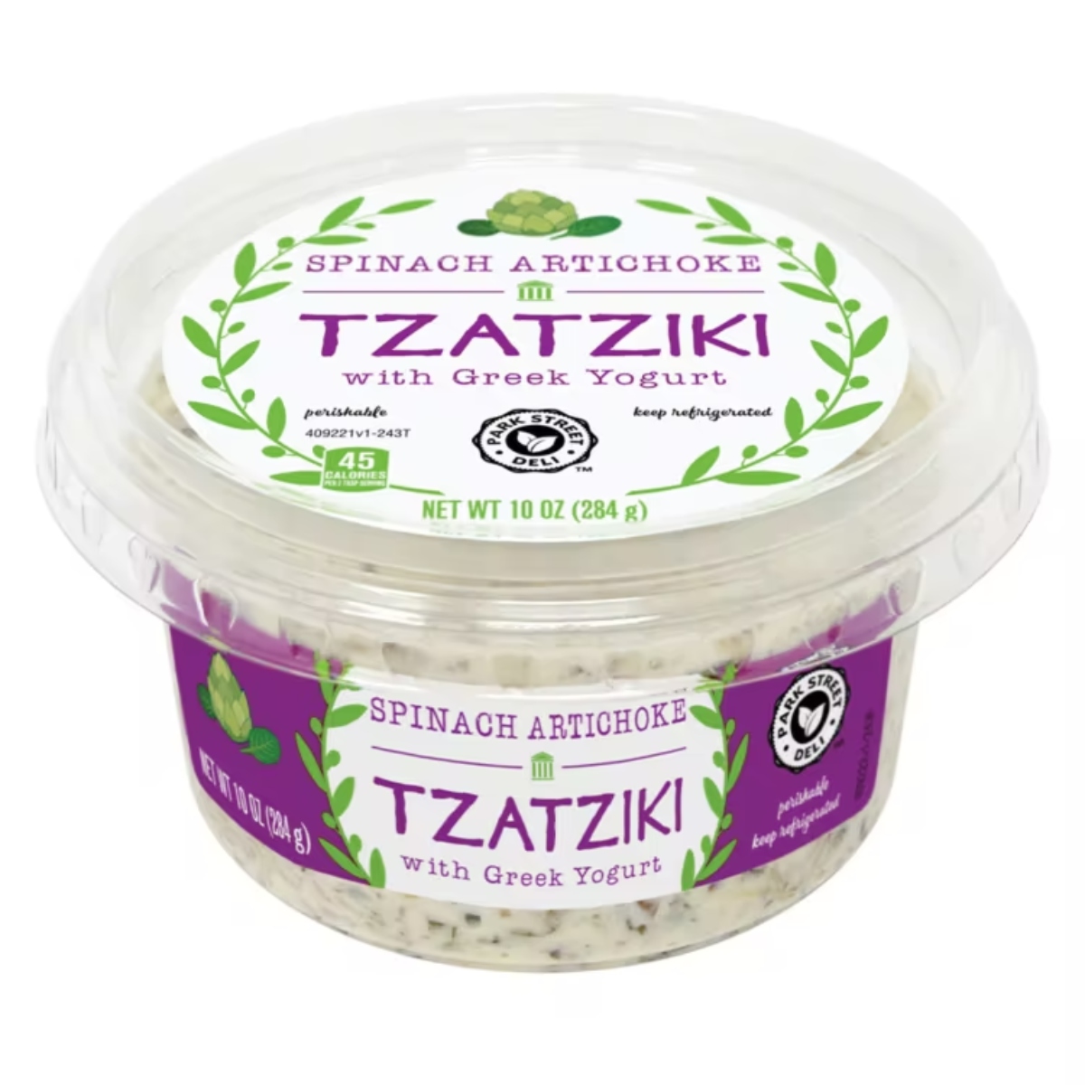 Spinach Artichoke Tzatziki Dip