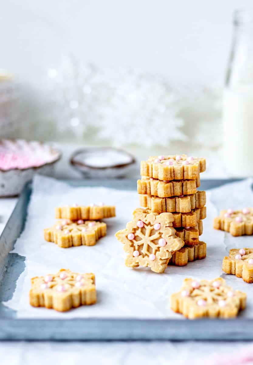 Almond flour shortbread cookies