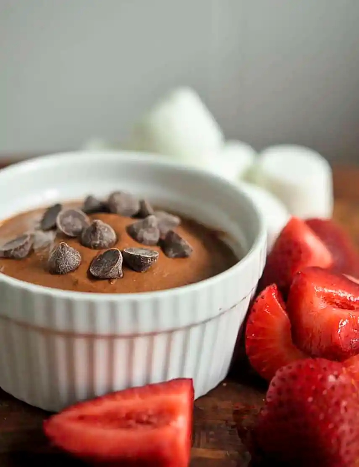 Brownie batter dip