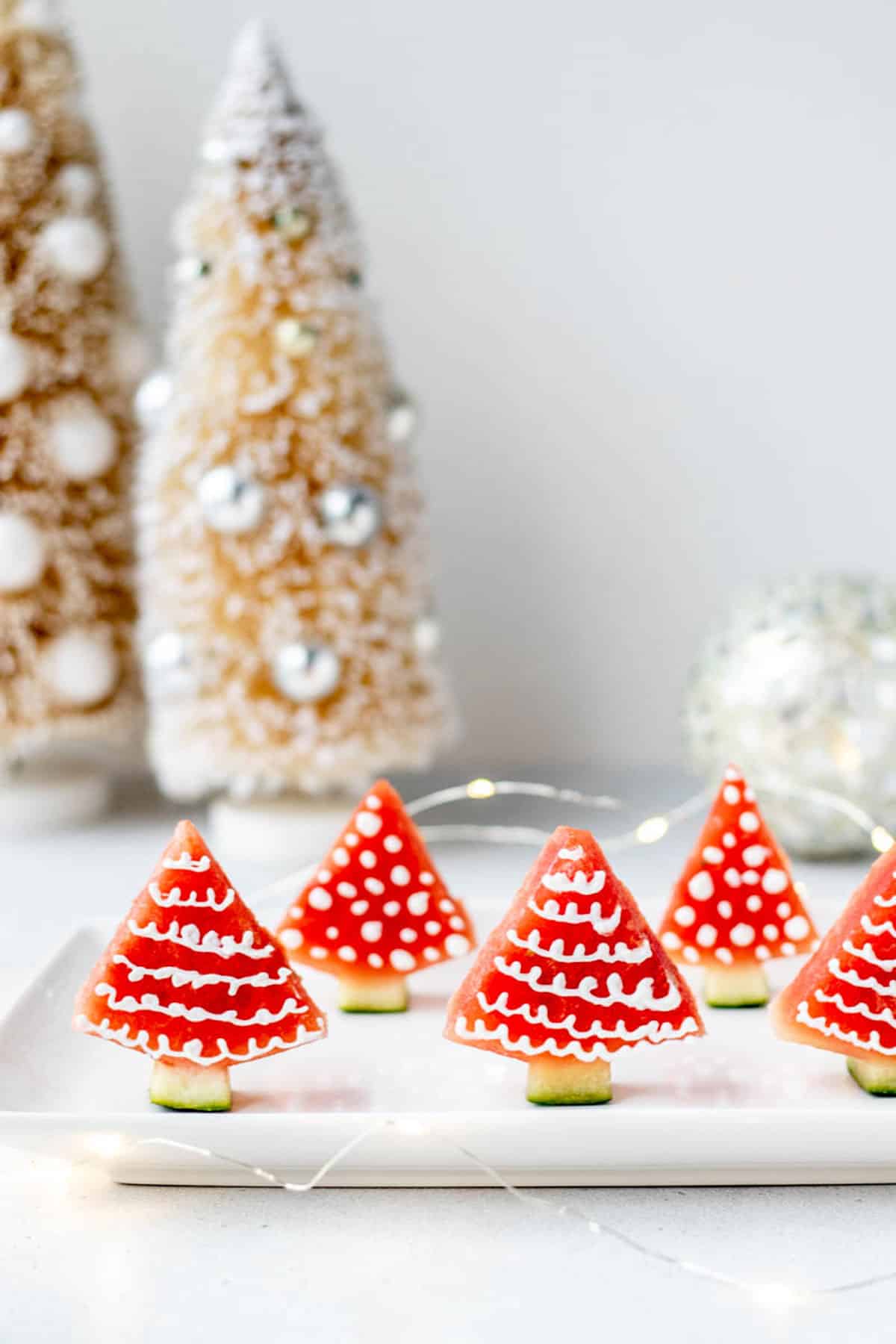 Watermelon Christmas trees