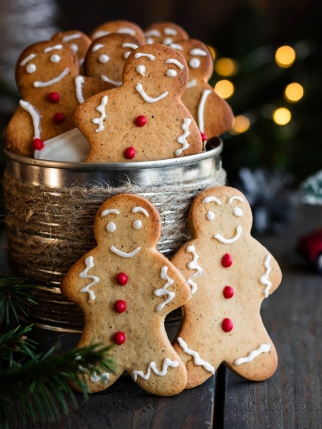 Traditional Christmas Cookies - Gingerbread Men
