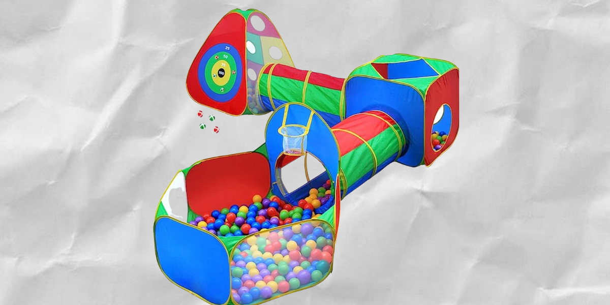 Hide ‘n Seek tunnels and ball pit tents