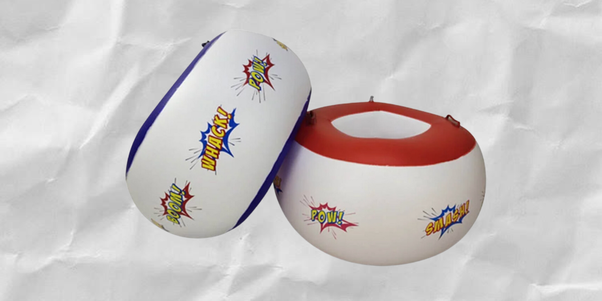 Inflatable bumper balls for kids