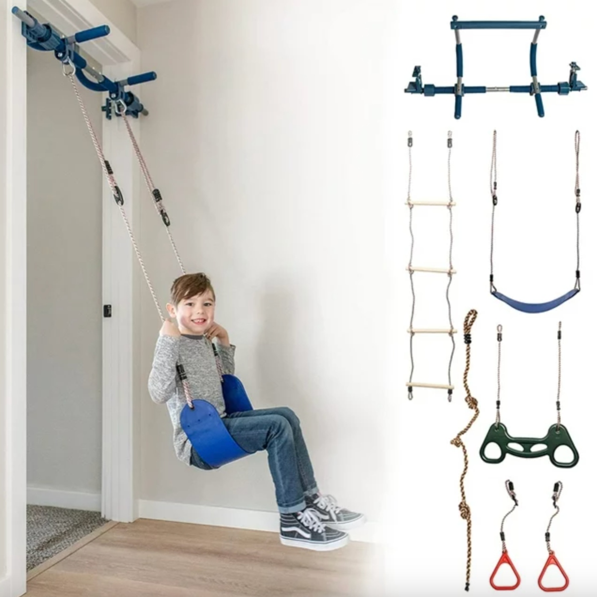 Playground door gym for bigger kids