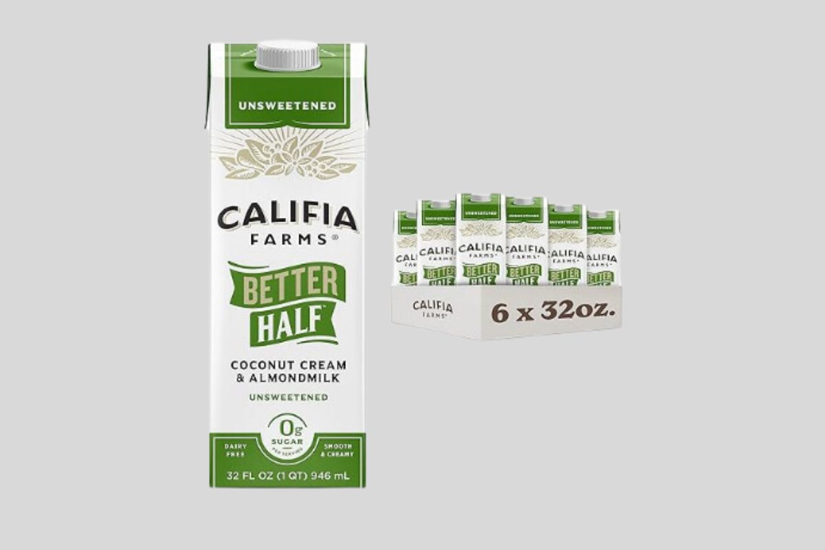 Califia Farms - Unsweetened Better Half, Half and Half Substitute