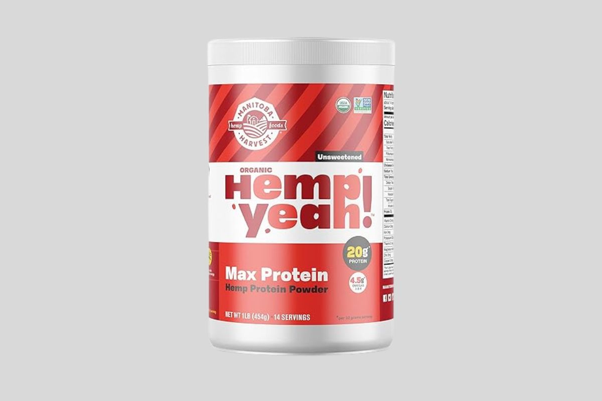 Manitoba Harvest Hemp Yeah! Organic Max Protein Powder
