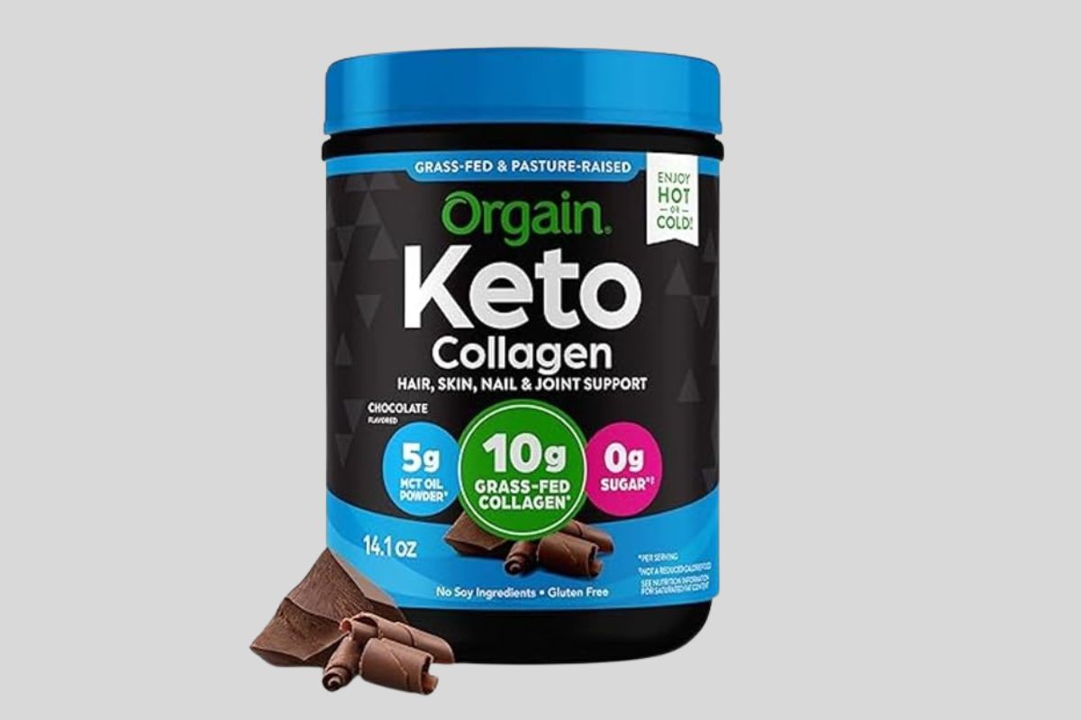 Orgain Keto Collagen Protein Powder with Chocolate