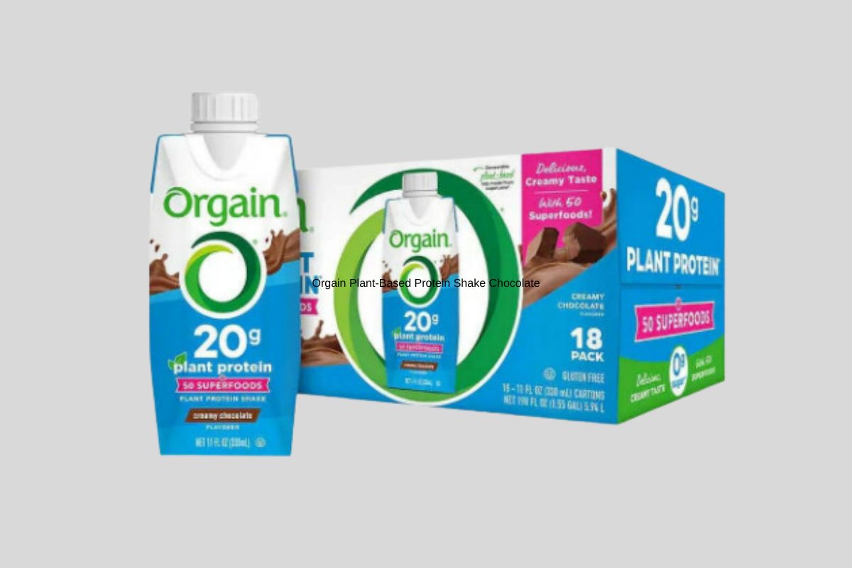 Orgain Plant-Based Protein Shake Chocolate