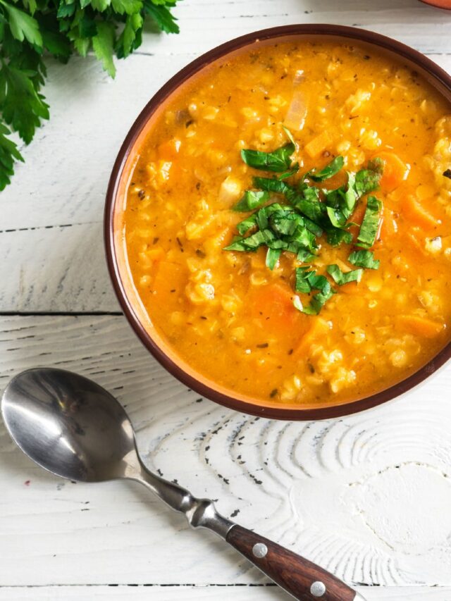 Lentils and lentil soup
