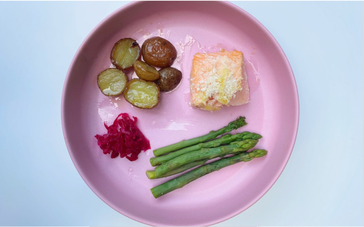 Easy baked salmon