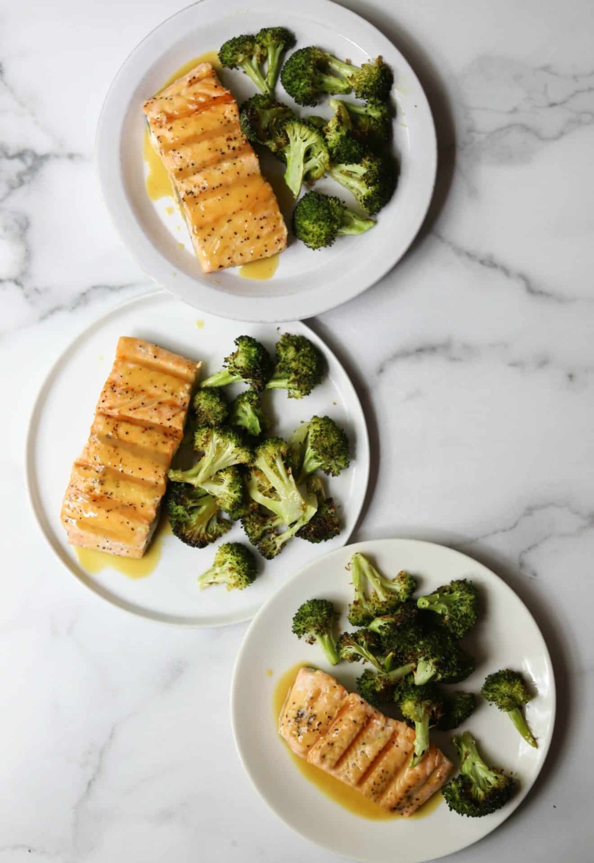Maple mustard salmon