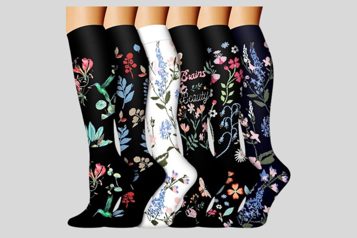 Bluemaple Copper Compression Socks For Women & Men Circulation